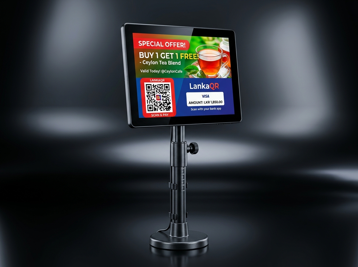 Apex 10.1" Interactive HD Customer Video & Price Display