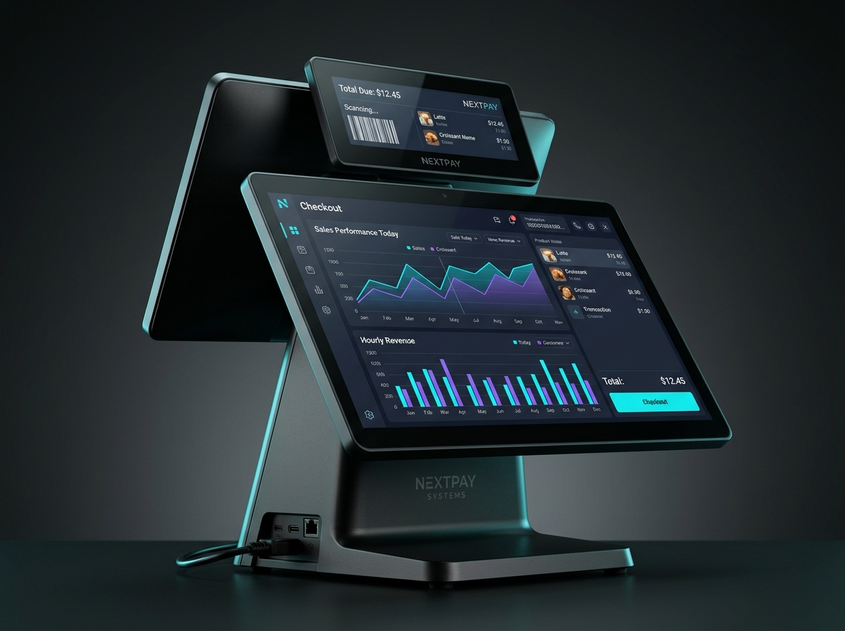 Apex Dual-Screen Touch POS Terminal Pro Max