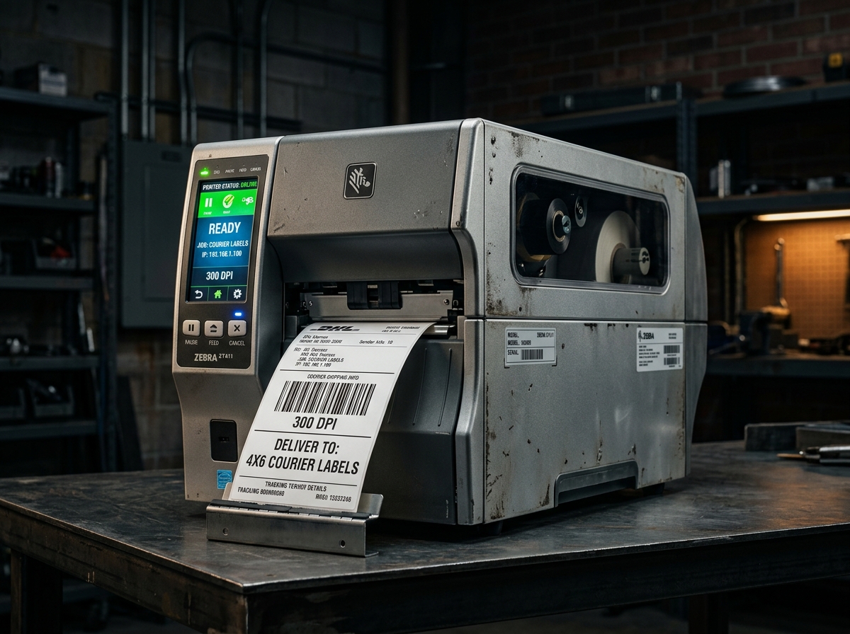 Apex 300 DPI Industrial Barcode & Shipping Label Printer